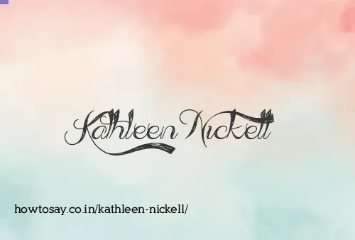 Kathleen Nickell