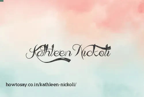 Kathleen Nickoli
