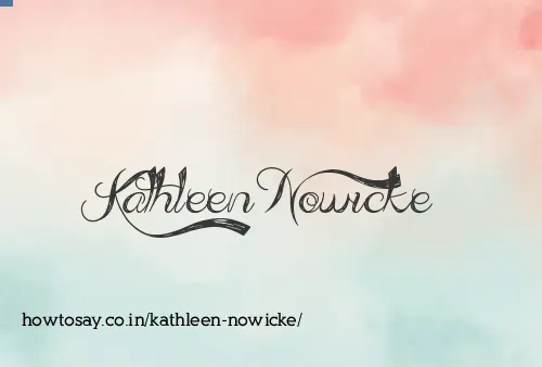 Kathleen Nowicke