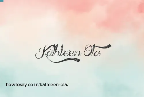 Kathleen Ola