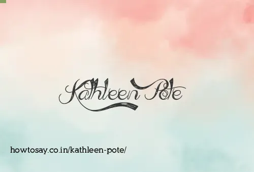 Kathleen Pote
