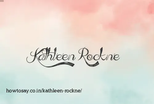 Kathleen Rockne