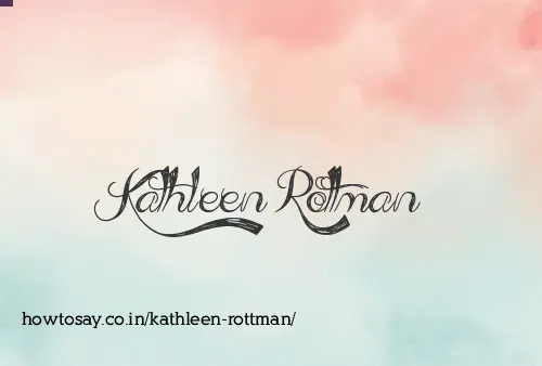 Kathleen Rottman