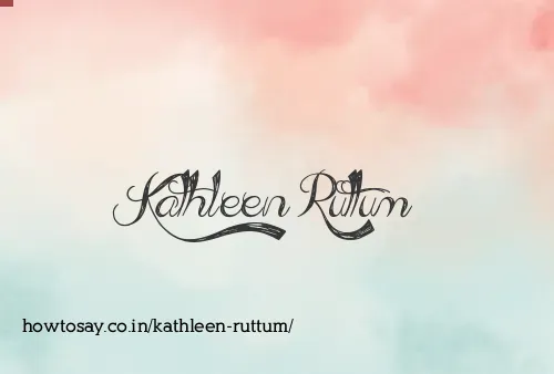 Kathleen Ruttum