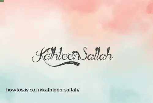 Kathleen Sallah