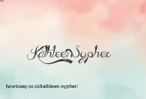 Kathleen Sypher