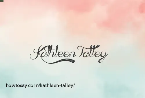 Kathleen Talley