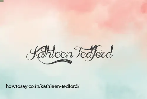 Kathleen Tedford