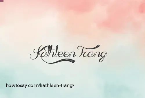 Kathleen Trang