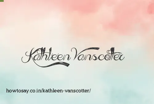 Kathleen Vanscotter