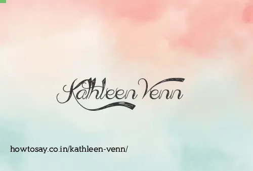 Kathleen Venn