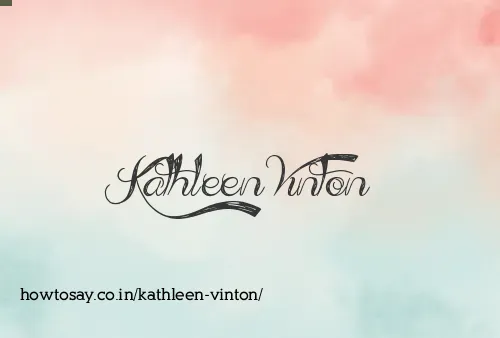 Kathleen Vinton