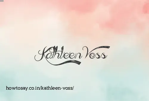 Kathleen Voss