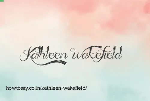 Kathleen Wakefield
