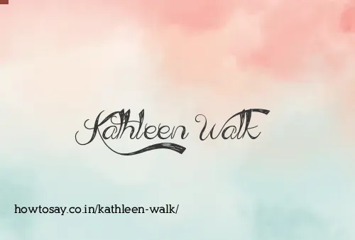 Kathleen Walk