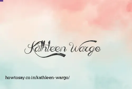Kathleen Wargo