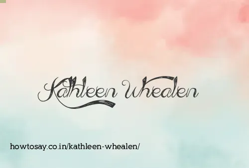 Kathleen Whealen