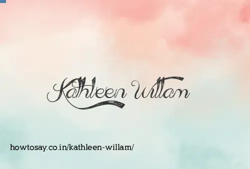 Kathleen Willam