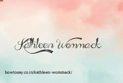 Kathleen Wommack