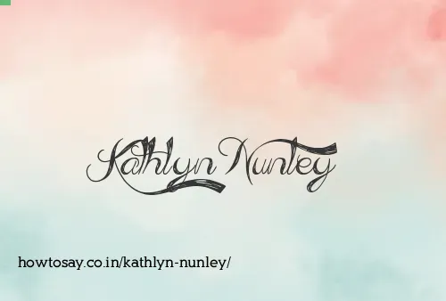 Kathlyn Nunley