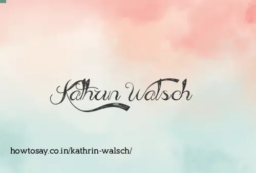 Kathrin Walsch