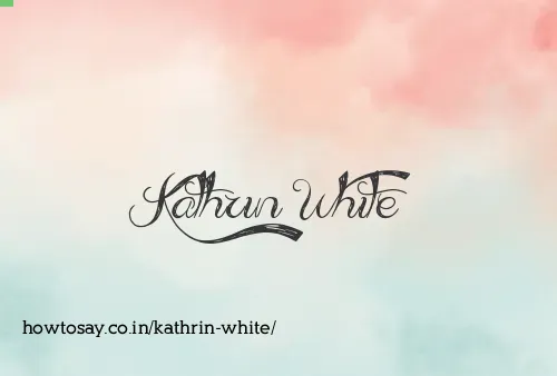 Kathrin White