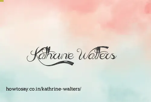 Kathrine Walters
