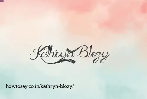Kathryn Blozy