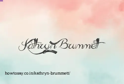 Kathryn Brummett