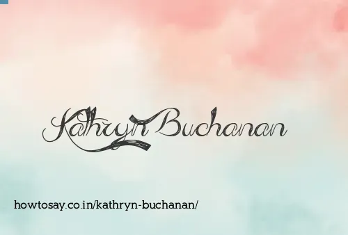 Kathryn Buchanan