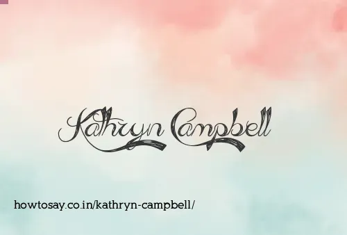 Kathryn Campbell
