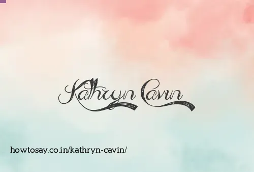 Kathryn Cavin