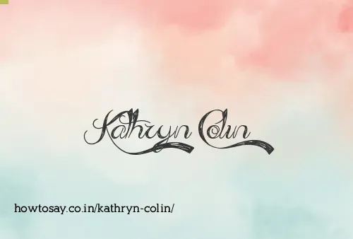 Kathryn Colin