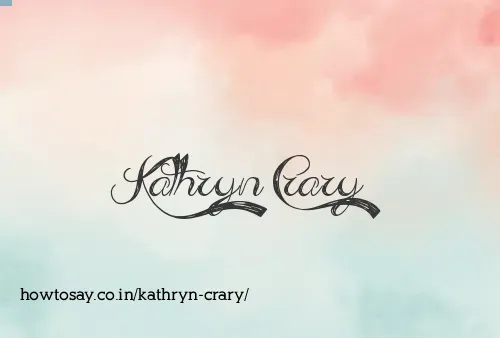 Kathryn Crary