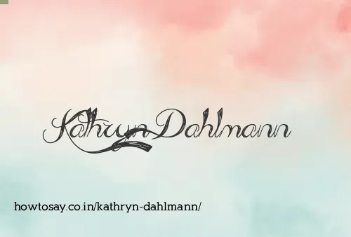 Kathryn Dahlmann