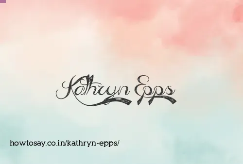 Kathryn Epps
