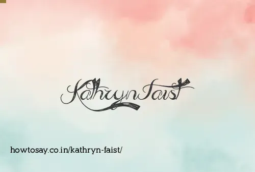 Kathryn Faist