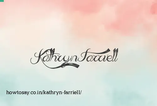 Kathryn Farriell