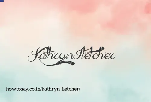 Kathryn Fletcher