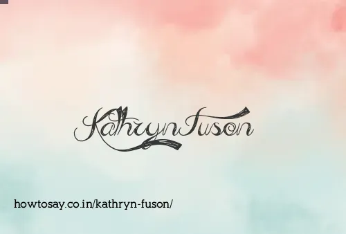Kathryn Fuson