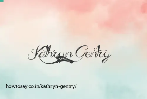 Kathryn Gentry