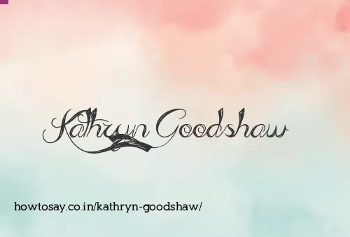 Kathryn Goodshaw