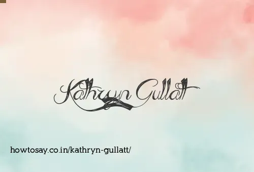 Kathryn Gullatt