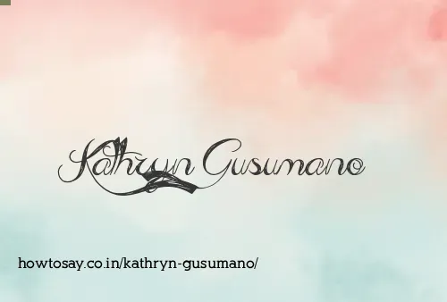 Kathryn Gusumano