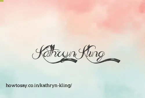 Kathryn Kling