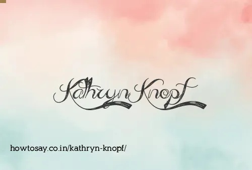 Kathryn Knopf