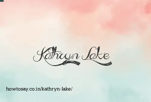 Kathryn Lake
