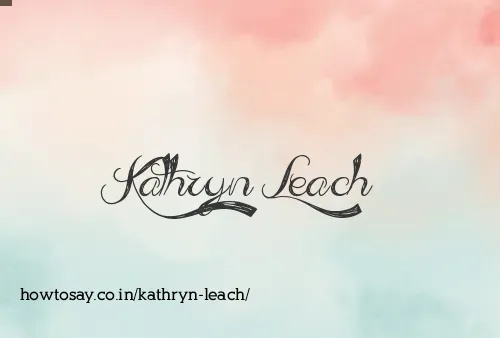 Kathryn Leach