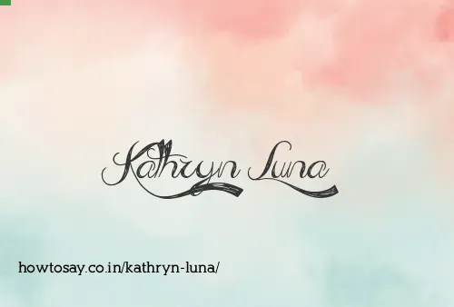 Kathryn Luna