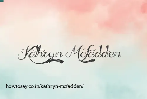 Kathryn Mcfadden